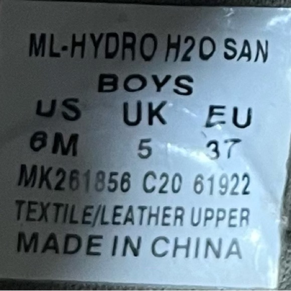 Merrell Hydro H20 Hiker Womens Size 7 (M) Outdoor Closed Toe Sandals Shoes Brown - Picture 8 of 8